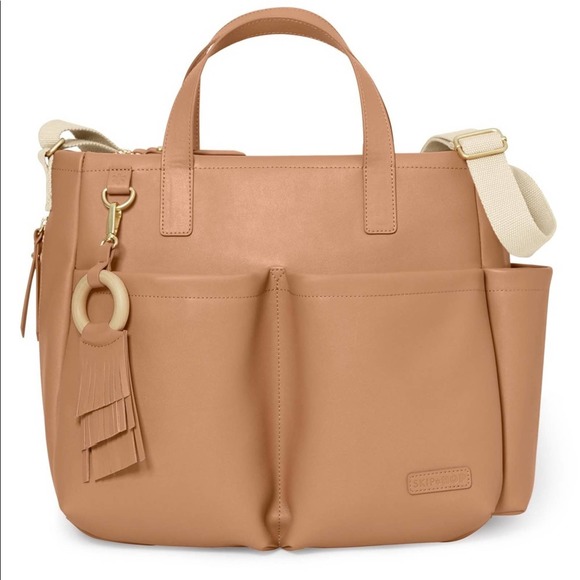 SKIP HOP Greenwich Simply Chic Diaper Bag Tote